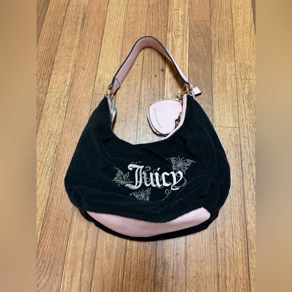 Juicy Couture Black Embellished Bag - Picture 5 of 8